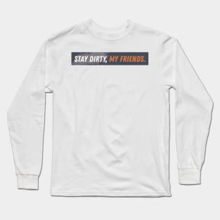 Stay Dirty Car Tread Long Sleeve T-Shirt